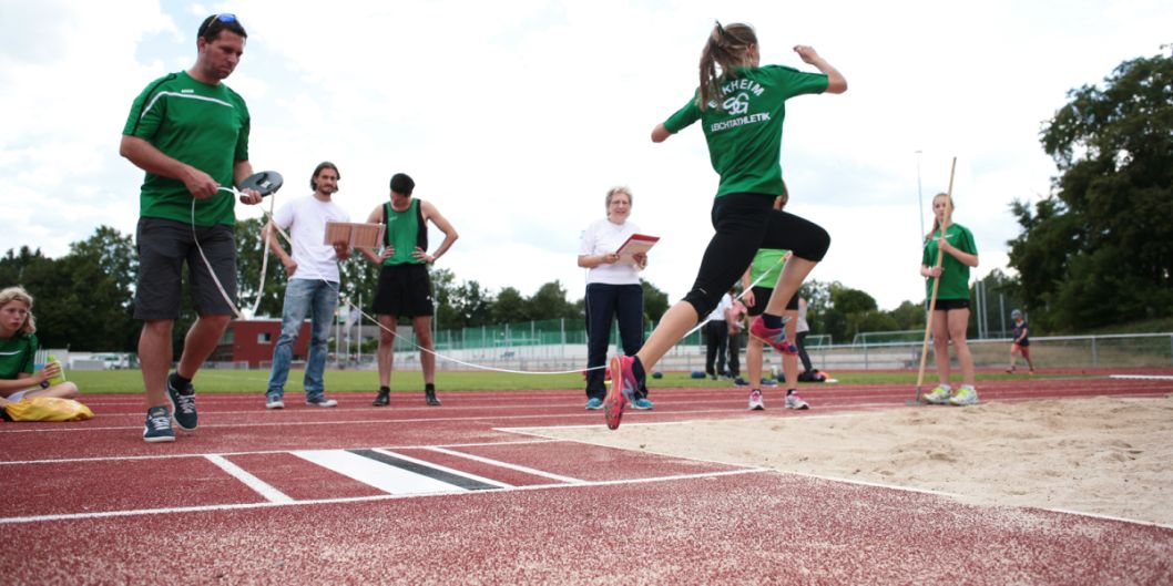 ...das Sportabzeichen kann in vielen Disziplinen erlangt werden.    Bild: Sportkreis Frankfurt