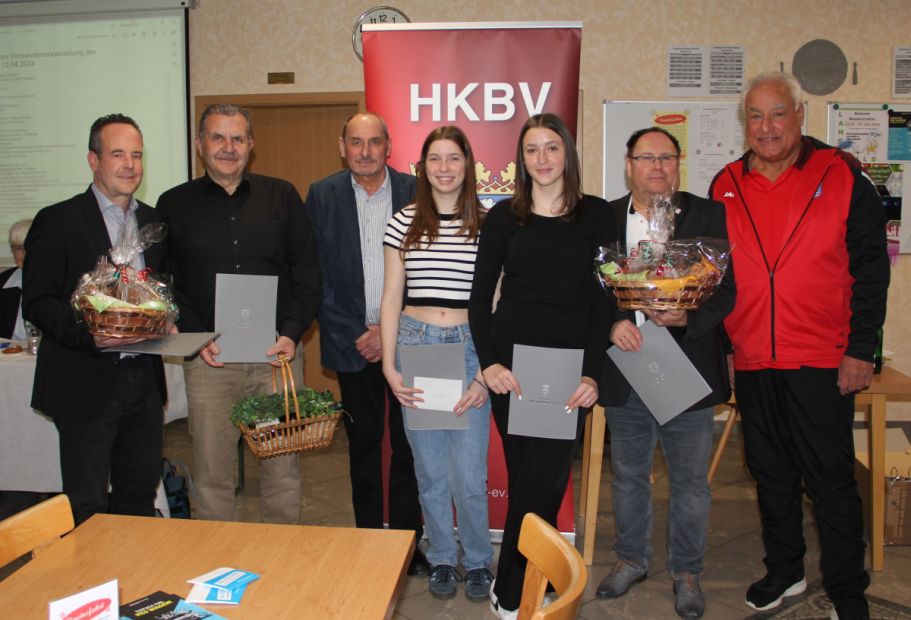 Mario Klein, Dieter Richter, Bernd Wahl, Ilka Rosenau, Emilia Lehr, Michael Rosenau, Jochen Janson, v.l.n.r.    Bild: Gisela Göbel