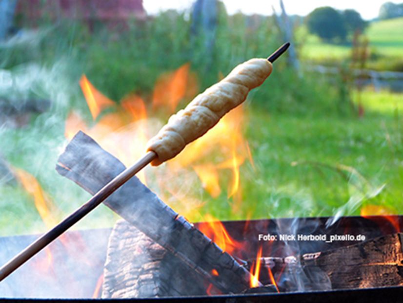 Selbstversorgung gehört zum Programm der Freizeit der Sportkreisjugend.    Bild: Nick Herbold_pixelio.de