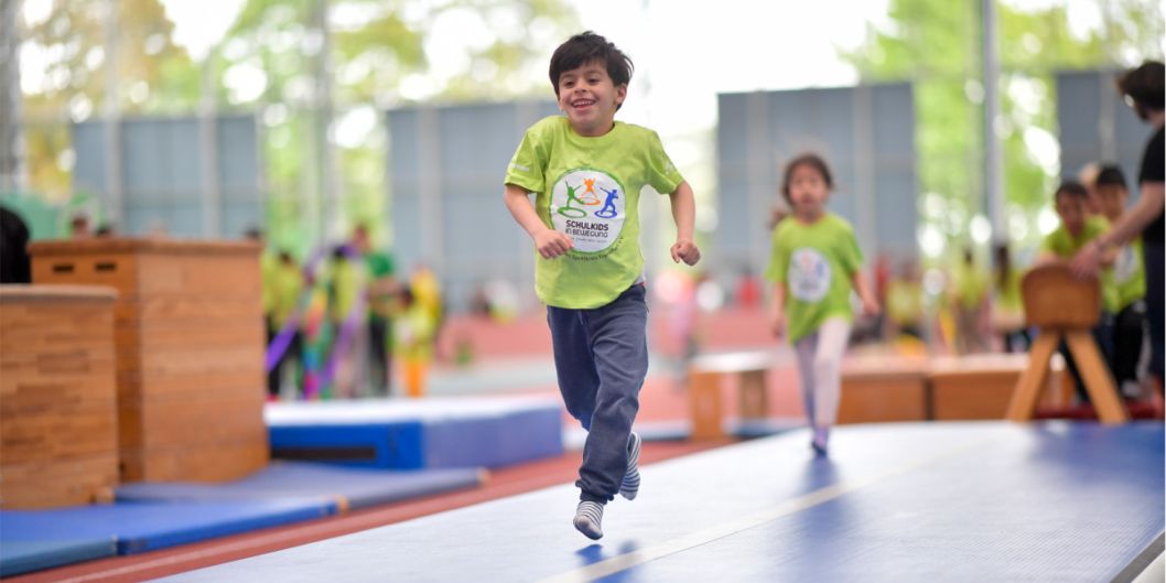 Spielen, toben und Vereine kennenlernen - unter diesem Motto eroberten die Kinder das Sport- und Freizeitzentrum.    Bild: Kai Peters