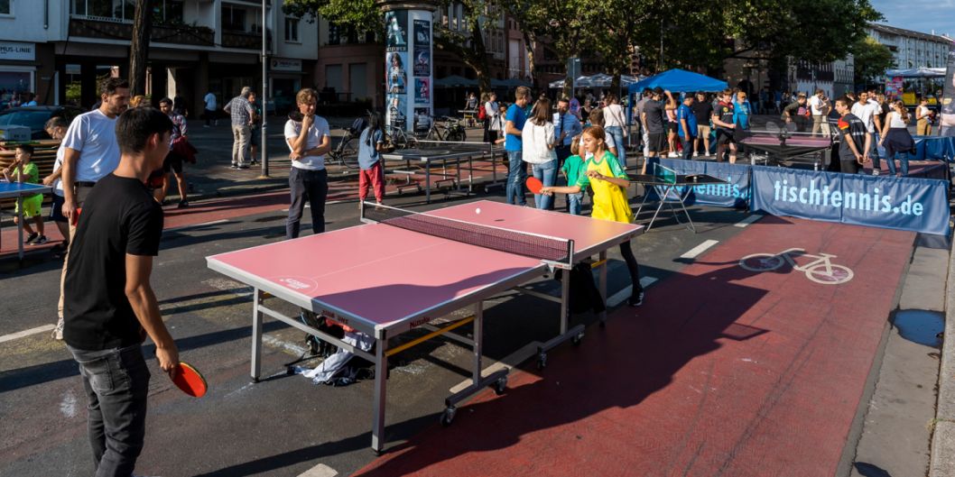 Beim "Sommer am Main" im letzten Jahr erfreute sich der DTTB bereits großer Beliebtheit.    Bild: Cornelius Pfannkuch