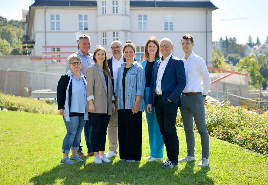 Das neu gewählte Präsidium des Hessischen Turnverbands.    Bild: Kai Peters