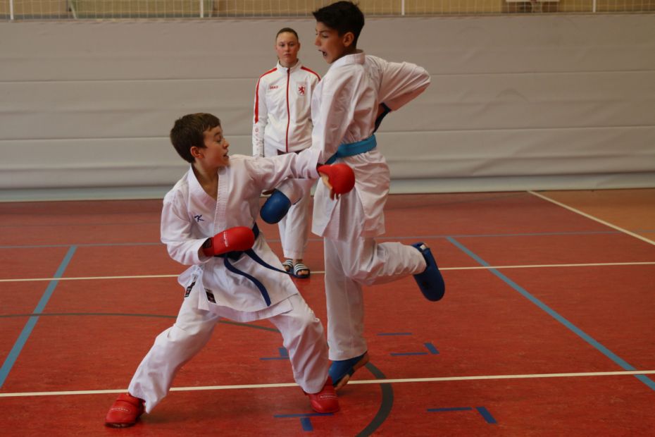 Kumite Nachwuchs auf dem HFK-Verbandstag    Bild: Markus Lang für den HFK