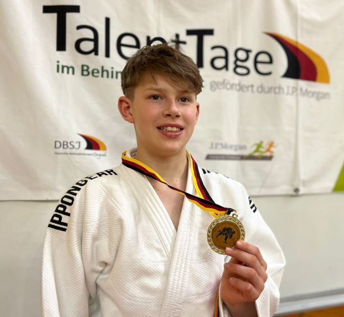Aaron Rottmann, Deutscher Meister    Bild: Yves Pasquay