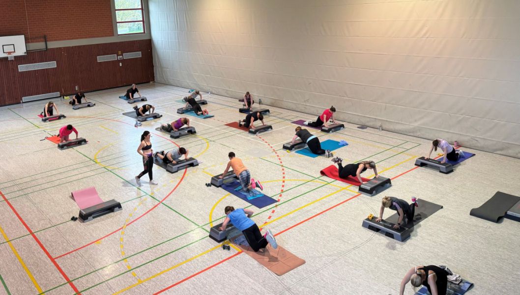 „Have a good day-Workout“ mit Corinna Kesting     Bild: Sportkreis Waldeck-Frankenberg