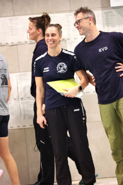 Gut gelaunt und mit starken Leistungen präsentierte sich Antja Auhl (SV Gelnhausen)    Foto: Stefan Sonnenschein