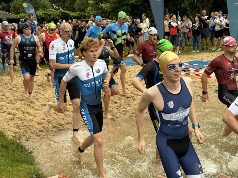 Der Heinerman in Darmstadt richtete 2024 ein Rennen der 1. und 2. Hessenliga aus. Im kommenden Jahr startet die Regionalliga Mitte  am Woog-Strand.    Bild: Uwe Seger