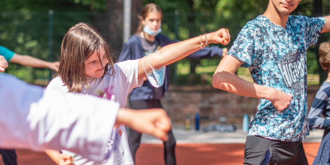 "Sport vereint!"heißt es beim inklusiven Karate-Angebot des Karate Dojo Zanshin e.V. Bild: Karate Dojo Zanshin e.V.
