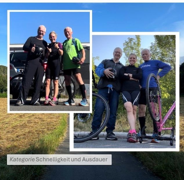 v.l. Manfred Schmidt, Jennifer Wypych, Helmut Heisen    Bild: Sportkreis