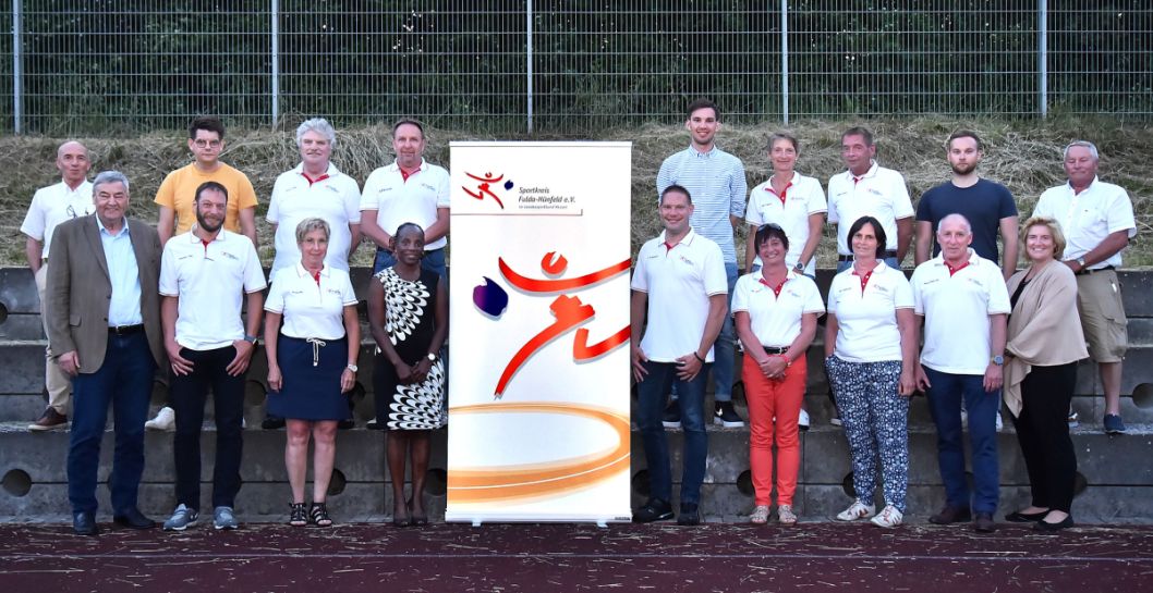 Sportkreistag 2021 - der neu gewählte Vorstand    Bild: Charlie Rolff