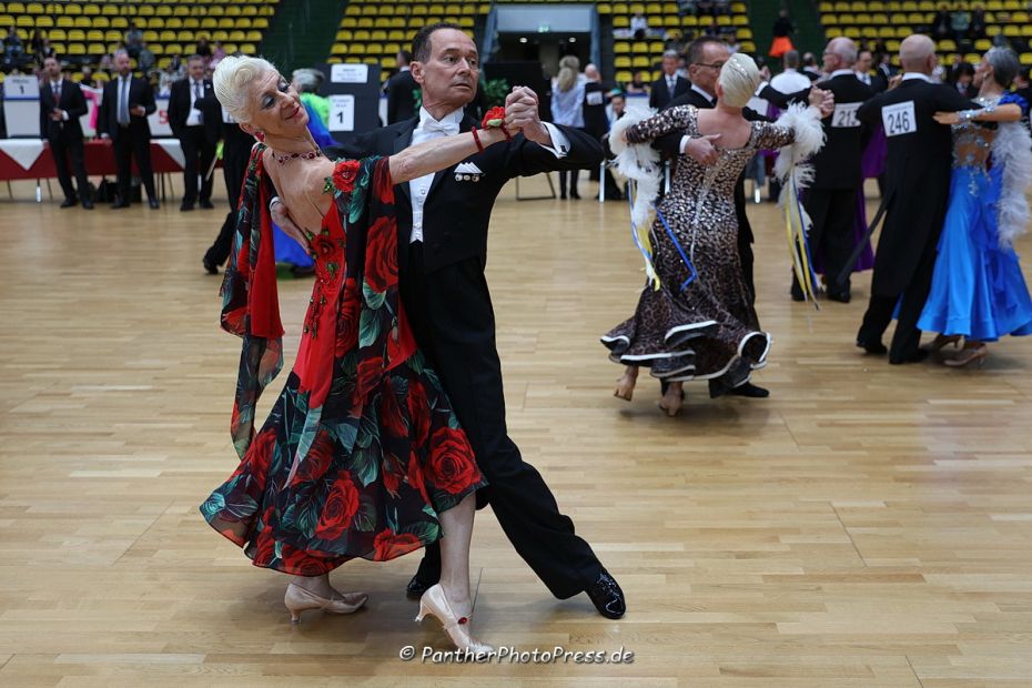 Hans und Petra Sieling (TSC Fulda) auf Platz drei im WDSF Open Senior IV Standard Bild: Robert Panther (www.PantherPhotoPress.de)