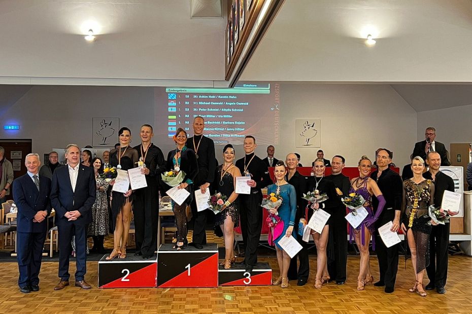 Siegerehrung der Masters III Kombination    Bild: Kai Jungbluth