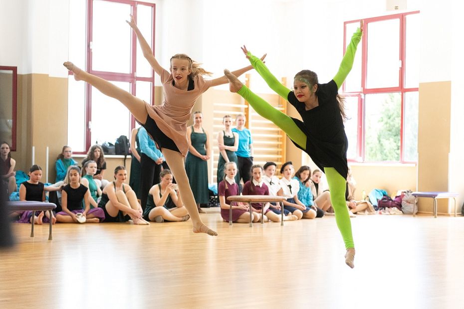 Duo Modern Styles WK IV: Eines von zwei Teams der Albrecht-Dürer-Schule Weiterstadt    Bild: Jens Westerwald