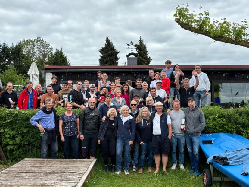 Gruppenfoto Frühjahrstreff der Korsare 2025    Bild: Christian Fischer