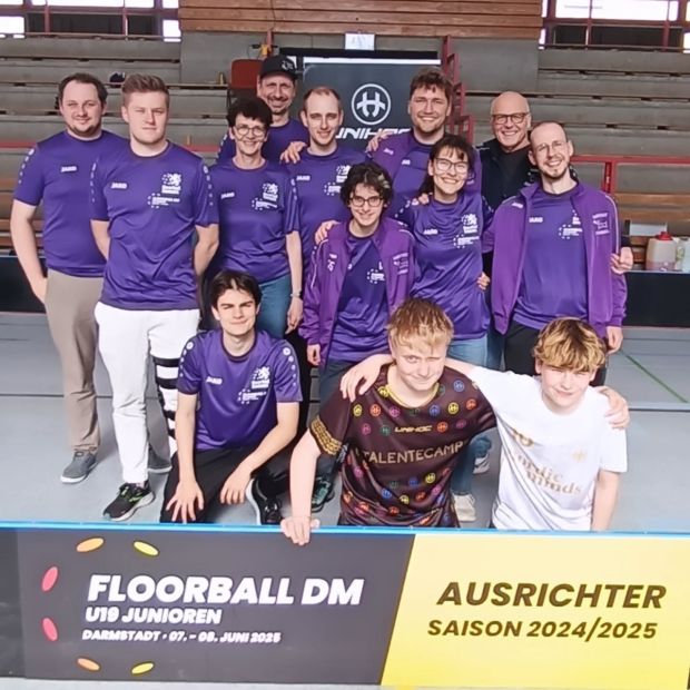 Orgateam des Ausrichters Darmstadt Dukes    Bild: Uwe Nauland