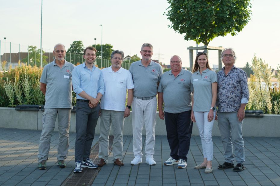 Vorstand 2025, v.l.n.r.: Gerhard Heil, Philip Krämer, Hans Fürst, Rafael Reißer, Rüdiger Manowski, Kathrin Witteborg und Georg Marquardt.    Bild: Ellen Lewis