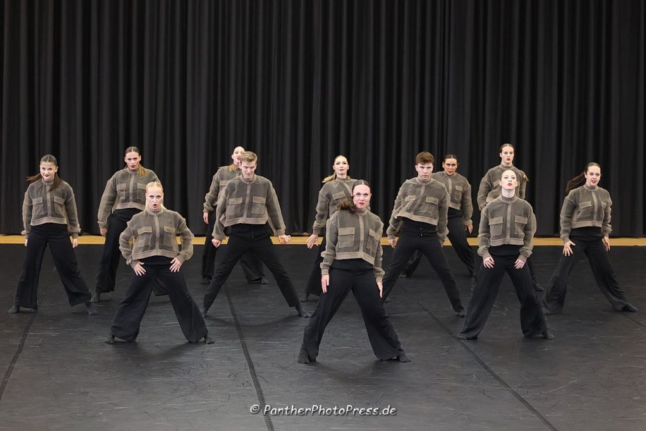 Die neo dance company der TG Bobstadt (Archivfoto vom letzten Ranglistenturnier der Saison 2025)    Bild: Robert Panther