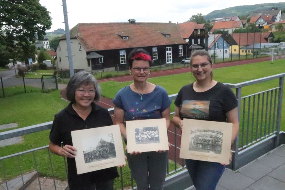Das Gersfelder Vorstandsteam - v. l. Susan Iwai, Ute Dupeire, Rieke Trittin    Bild: Sandra Limpert