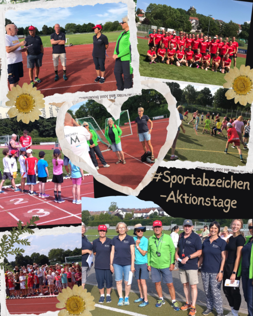 Sportabzeichen-Aktionstage 2025 - Prüfer*innen und Aktive    Bild: Isolde Wiegand - Sportkreis Fulda-Hünfeld