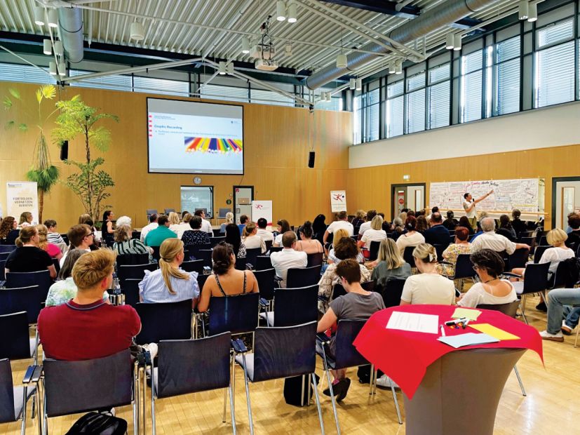 Im lsb h drehte es sich einen Tag um Angebote im Ganztagsschulalltag. Foto: Christian Kaufmann
