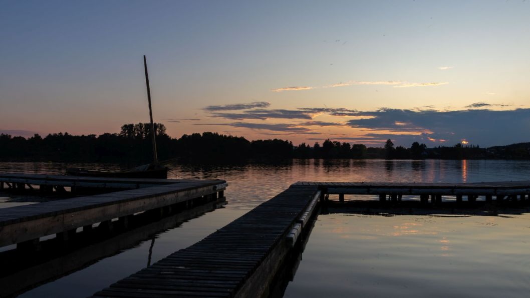 Sunset und Ausklang des Festes    Bild: Geismar