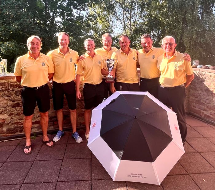 Herren AK50 Team aus Frankfurt