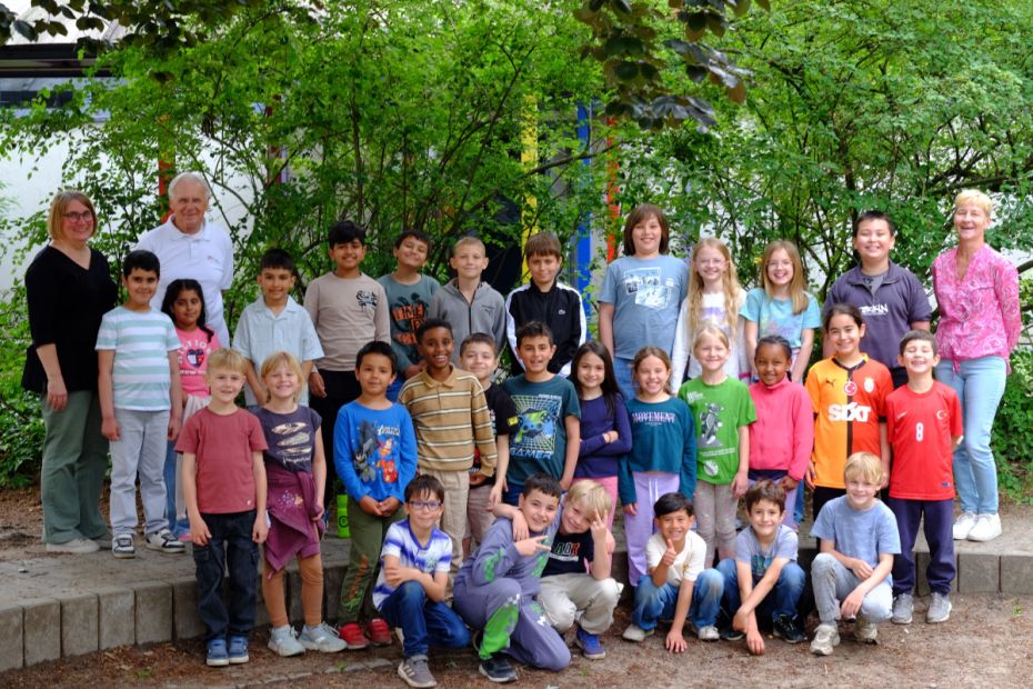 Siegerklasse der Nordschule Groß-Gerau    Bild: Sportkreis GG