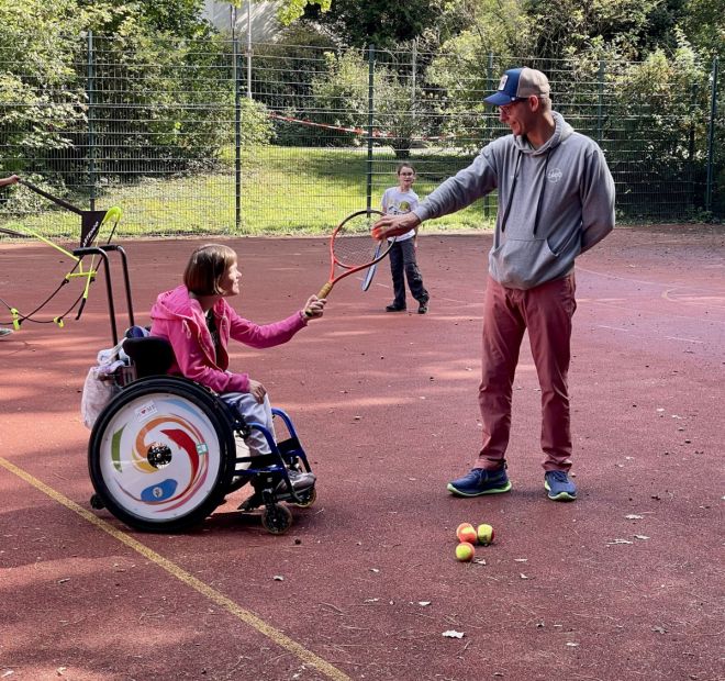 Tennis for All - Kelkheimer Tennis- und Eissportverein e.V.    Bild: Kathrin Zimmermann