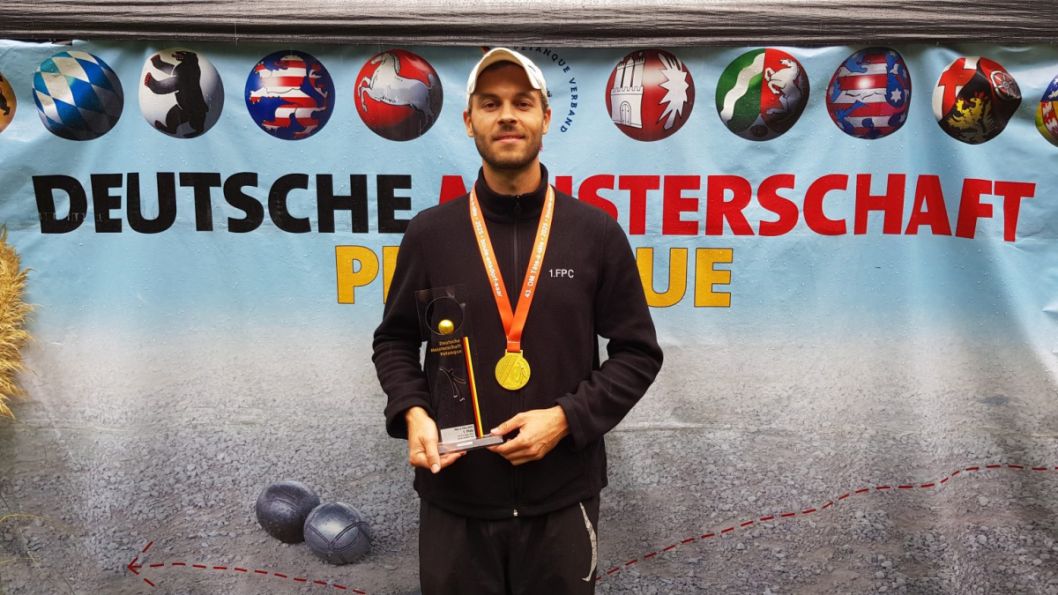 Deutscher Meister Pascal Sittmann aus Frankfurt