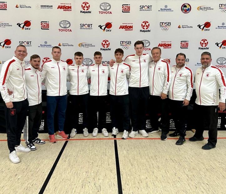 Das Team der Hessischen Herren Lions    Bild: Martina Bier für den HFK