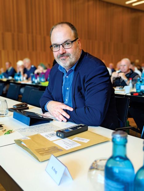 Neu ins Präsidium gewählt wurde Jörn Metzler (Weilmünster,  der als Vizepräsident künftig den Bereich Finanzmanagement verantwortet. Foto: lsb h    Bild: lsb h/lsb h