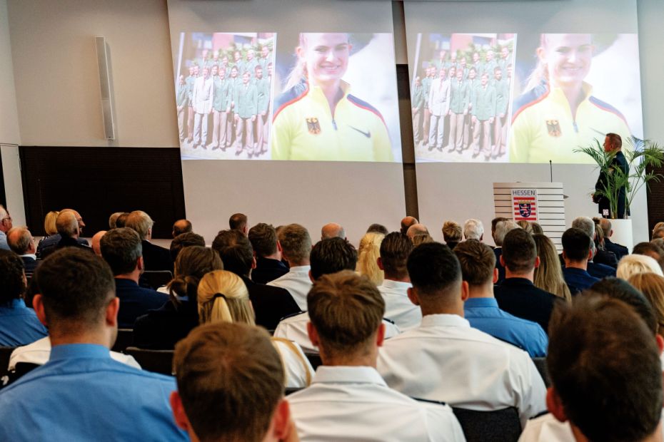 Die Sportfördergruppe der Hessischen Polizei erleichtert es Athlet*innen Leistungssport und Berufseinstieg unter einen Hut zu bringen. Foto: HMdIS