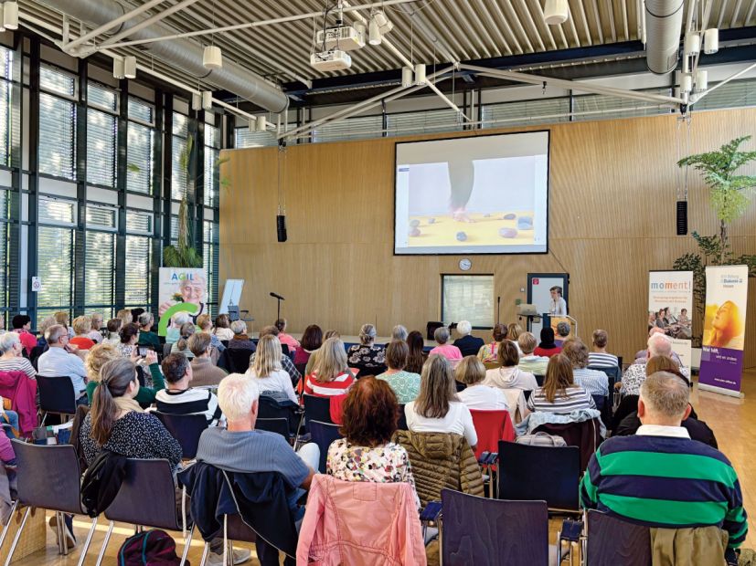 Gut besucht war die diesjährige Veranstaltung zum Welt-Alzheimertag.Fotos: Bildungsakademie