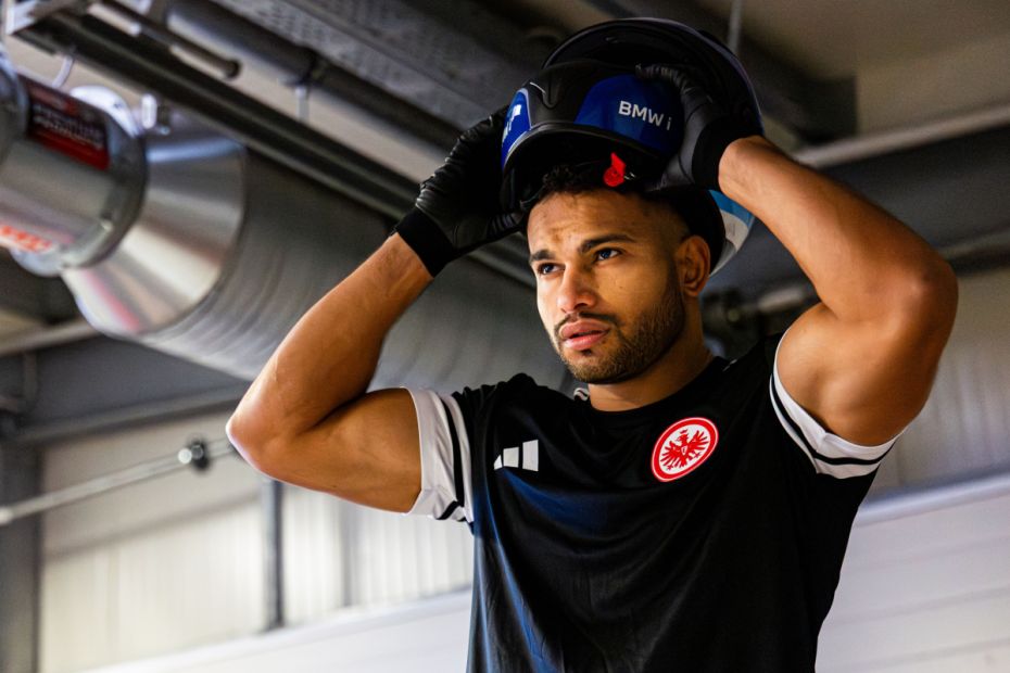 Ein sehr zufriedener Joshua Tasche nach seinem guten Abschneiden beim ZLT Bild: Christian Heilwagen