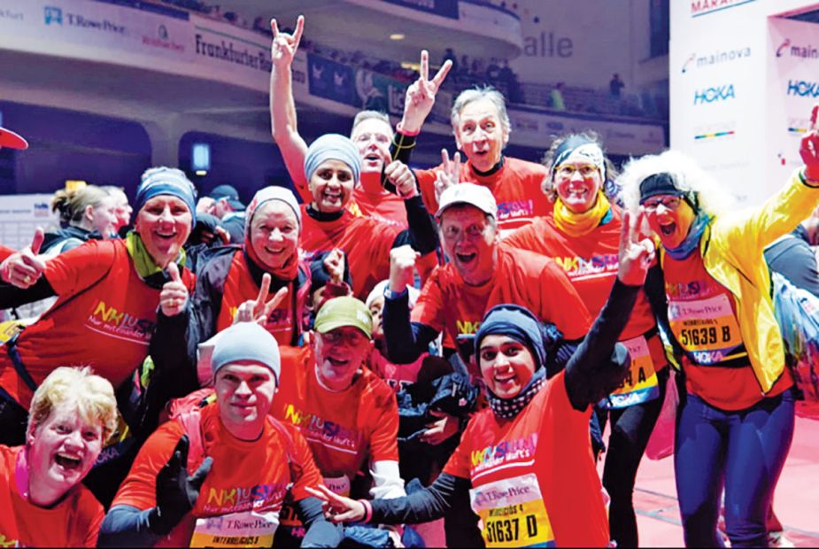 Im Ziel jubelten die Teams und freuten sich über ihre Leistung.Fotos: Yannik Yesilgöz