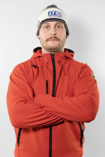 Auch Eric Strauss leistete einen ordentlichen Beitrag zum 2. Platz des Illmann Vierers in Lillehammer    Bild: BSD