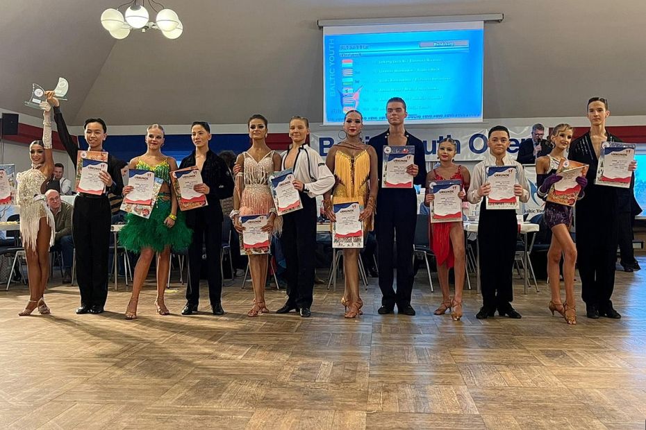 Siegerehrung der Junioren II B-Latein in Rendsburg