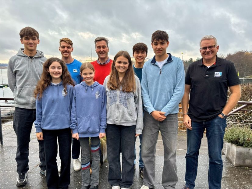 Der neu gewählte Jugendvorstand Bild: Conrad