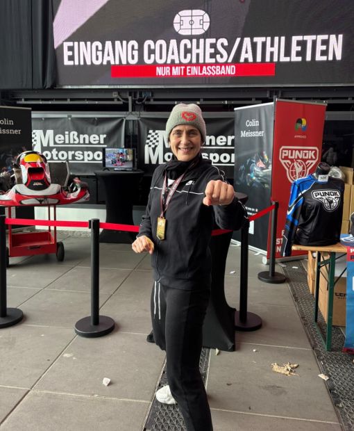 Joheia Hamami in der Ring Arena    Bild: Joheina Hamami