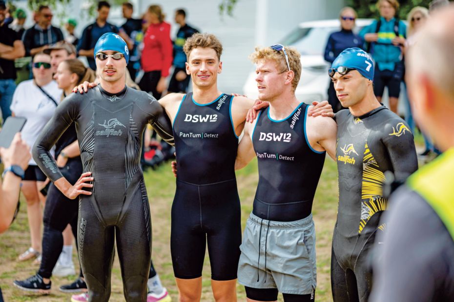 Rund 550 Mitglieder hat die Triathlonabteilung des DSW in Darmstadt. Foto: DTU/ Jan Papenfuss