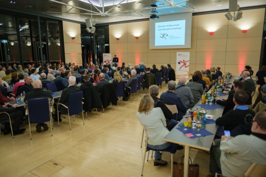 Auftakt des Neujahrsempfang Bild: Ellen Lewis