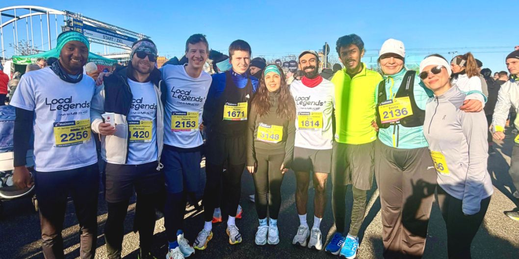 Außerdem mit dabei: Die Laufgruppe Local-Legends. Bild: Local-Legends