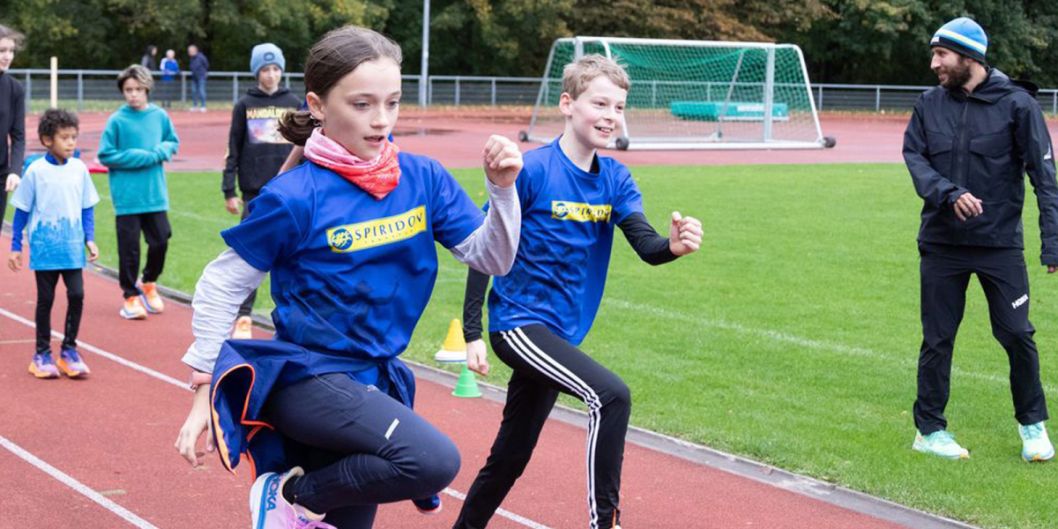 Verschiedene Laufangebote für Kinder, Teens und (junge) Erwachsene mit Spiridon Frankfurt e.V. ... Bild: Spiridon Frankfurt e.V.
