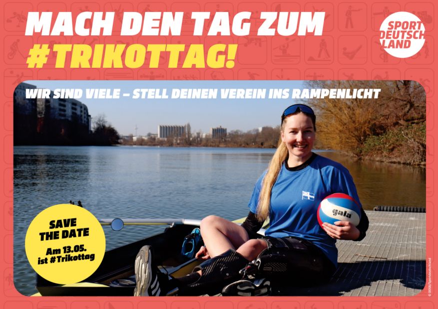 Thyrza Kiewik rudert in Offenbach und spielt Sitzvolleyball in Hoffenheim.Foto: lsb h