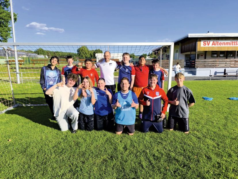 „Training für Alle“ des SV Altenmittlau wurde mit dem ersten Platz im Wettbewerb ausgezeichnet. Foto: SV Altenmittlau