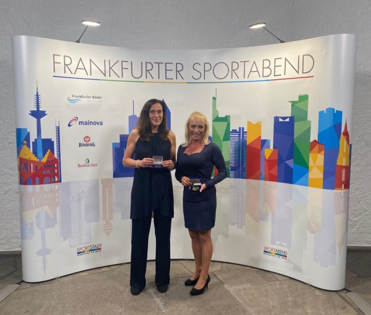 Links: Joheina Hamami, rechts: Monika Lang    Bild: Monika Lang für den HFK