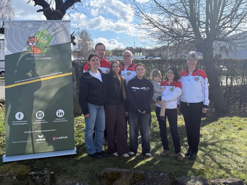 Gruppenfoto der Hessischen Schützenjugend
