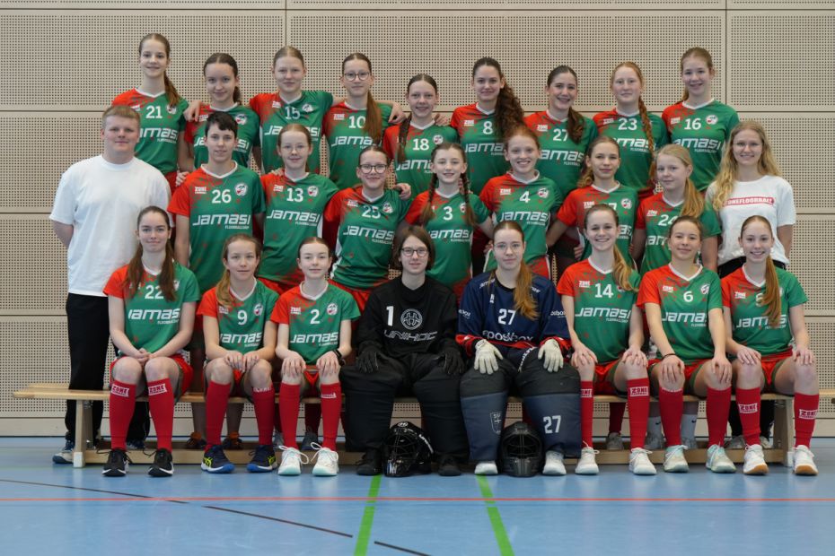 U15-Westauswahl weiblich beim Trainingslager in Holzbüttgen