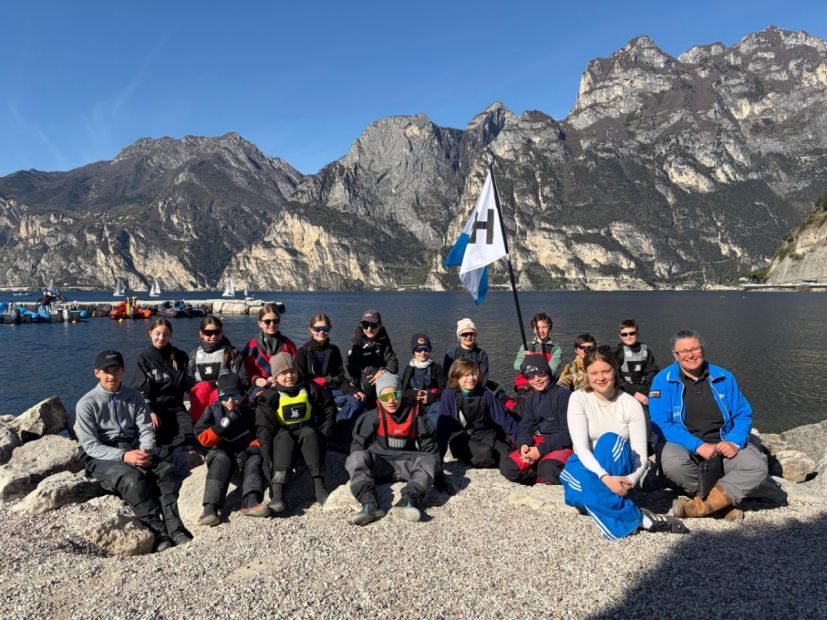 Opti-Traningsgruppe des HSeV    Bild: Erik Hecht