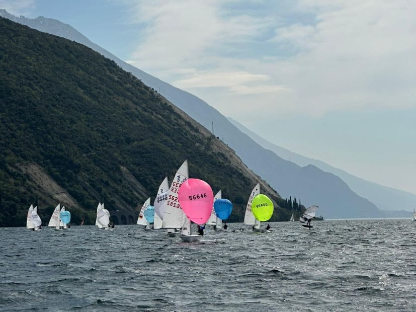 Gardasee Wassertraining der 420er    Bild: Dirk Frank
